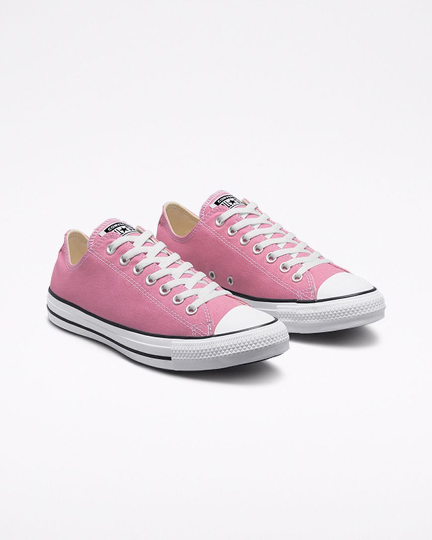 Women's Converse Chuck Taylor All Star Seasonal Color Low Top Shoes Pink | AU C690EZ